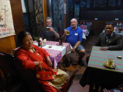 Bishn Maya Bogati (Didi), William, Brian and Shivaram Bogati