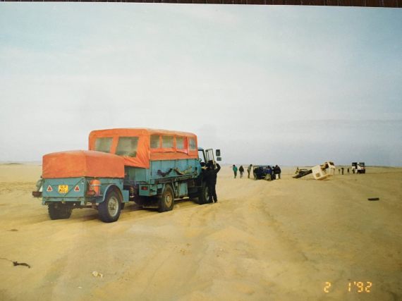 GLP200J near in Guezzam, Algeria 1992 (Mark Ritchie (EM))
