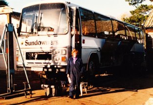 DRT680T - the day before departure October 1989