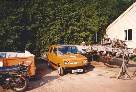 Martin Blackgrove's Fiat 500 - after conversion to a mini - Bedford (Thomas Mather)