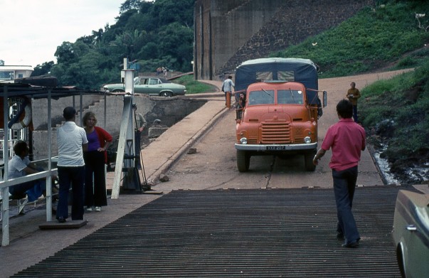 VXX207 Loading onto Rio Iguacu Ferry (Bruce Davidson)