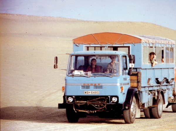 WBH648S on the Paracas Peninsula, south of Lima - First Brief Encounter Peru and Incas late 1982 (Tony Simmons)